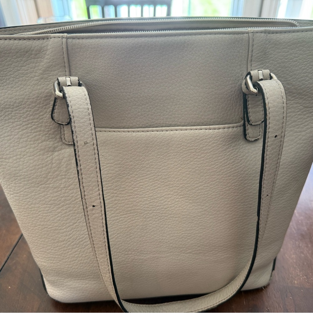 Anne Klein Cream Tote Bag